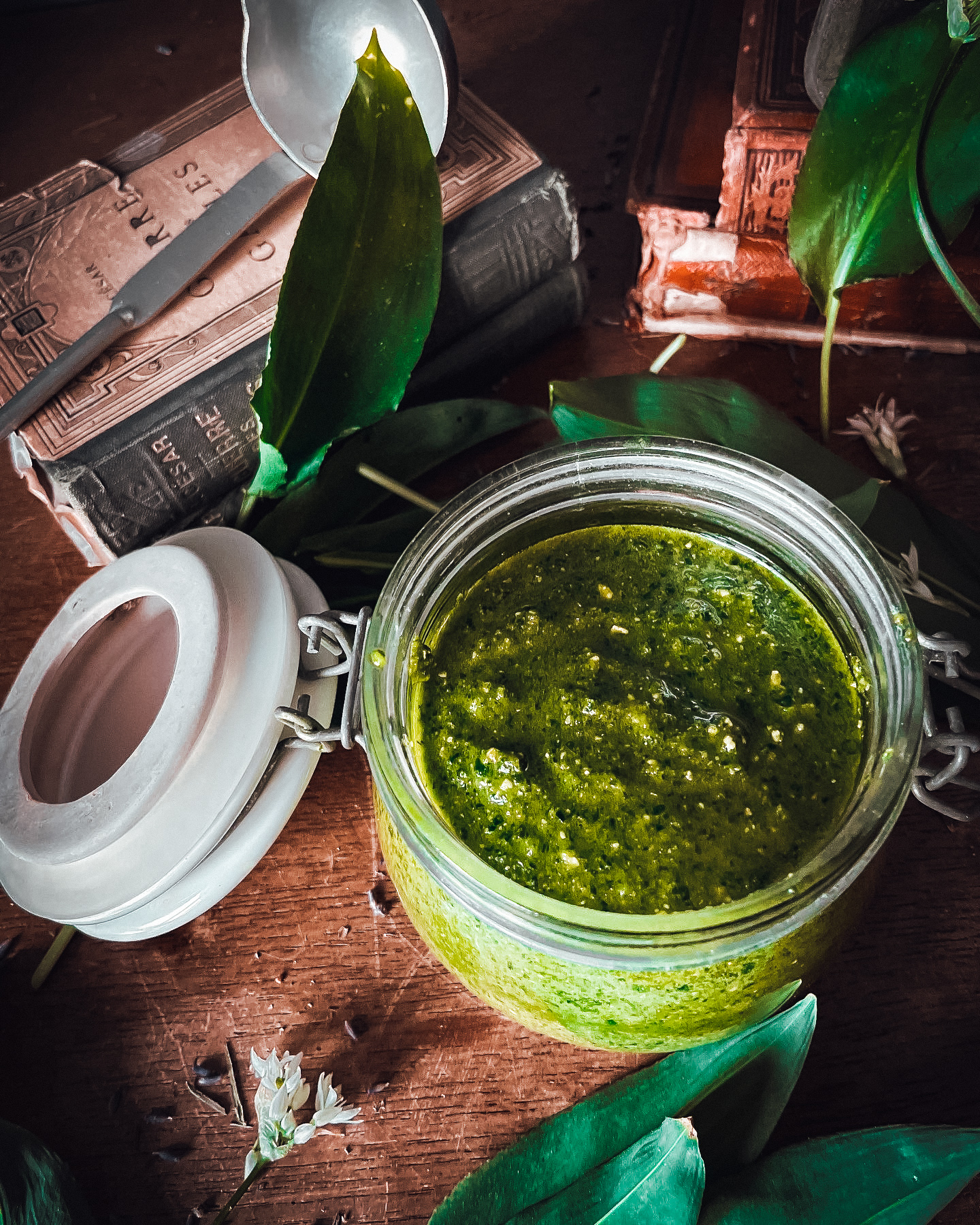 Healthy riti pesto ail des ours